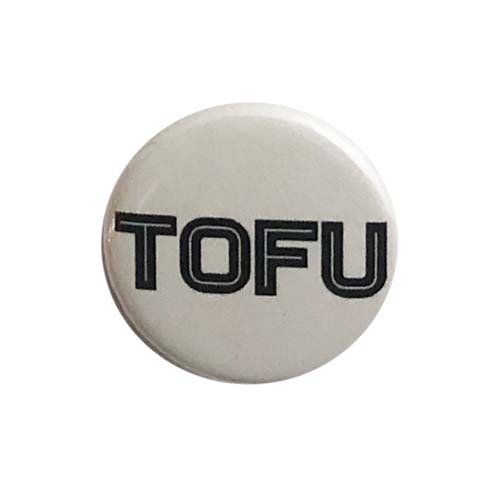 Bouton Blanc 'Tofu' Vegan Supply