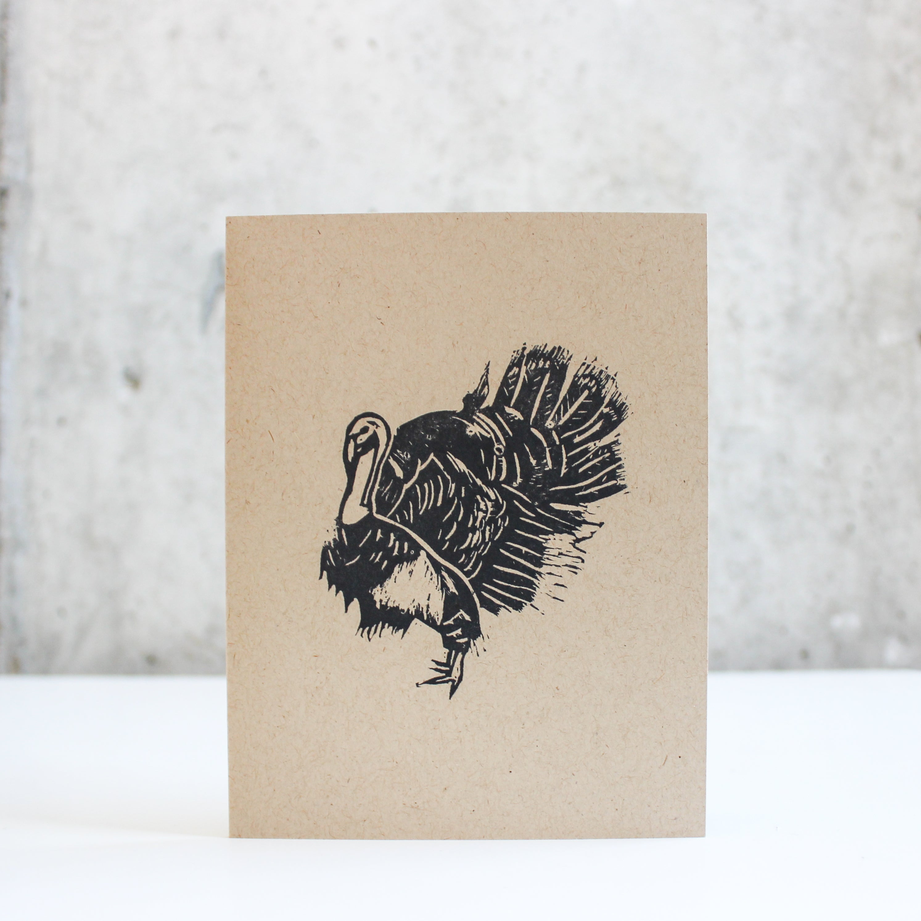 Bestowed Greeting Cards (Blank Inside) - Brown