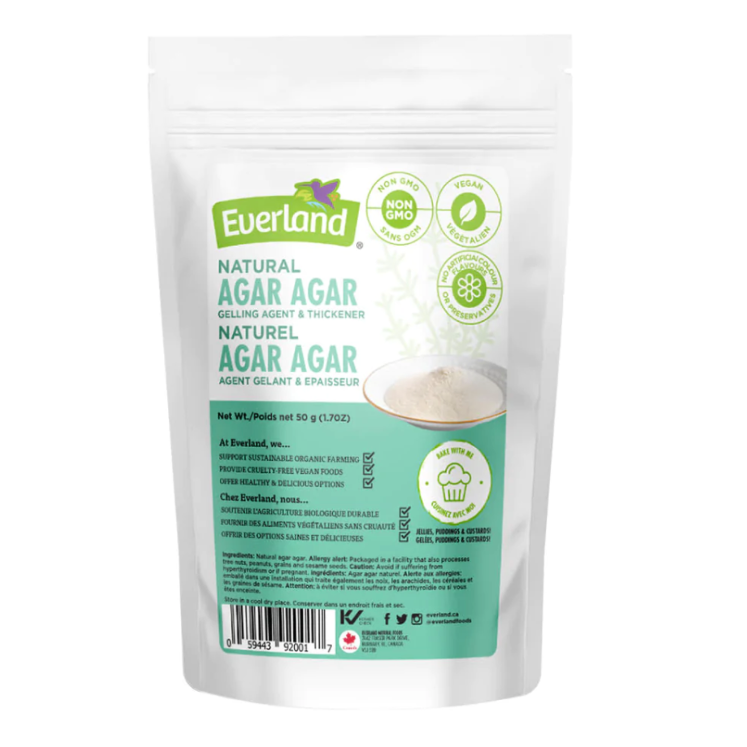 Everland Agar Agar - 50g