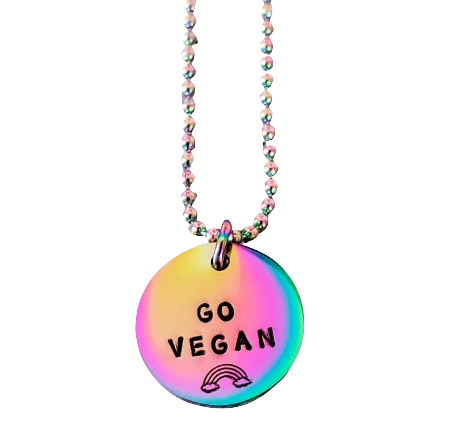 Vegan necklace 2025
