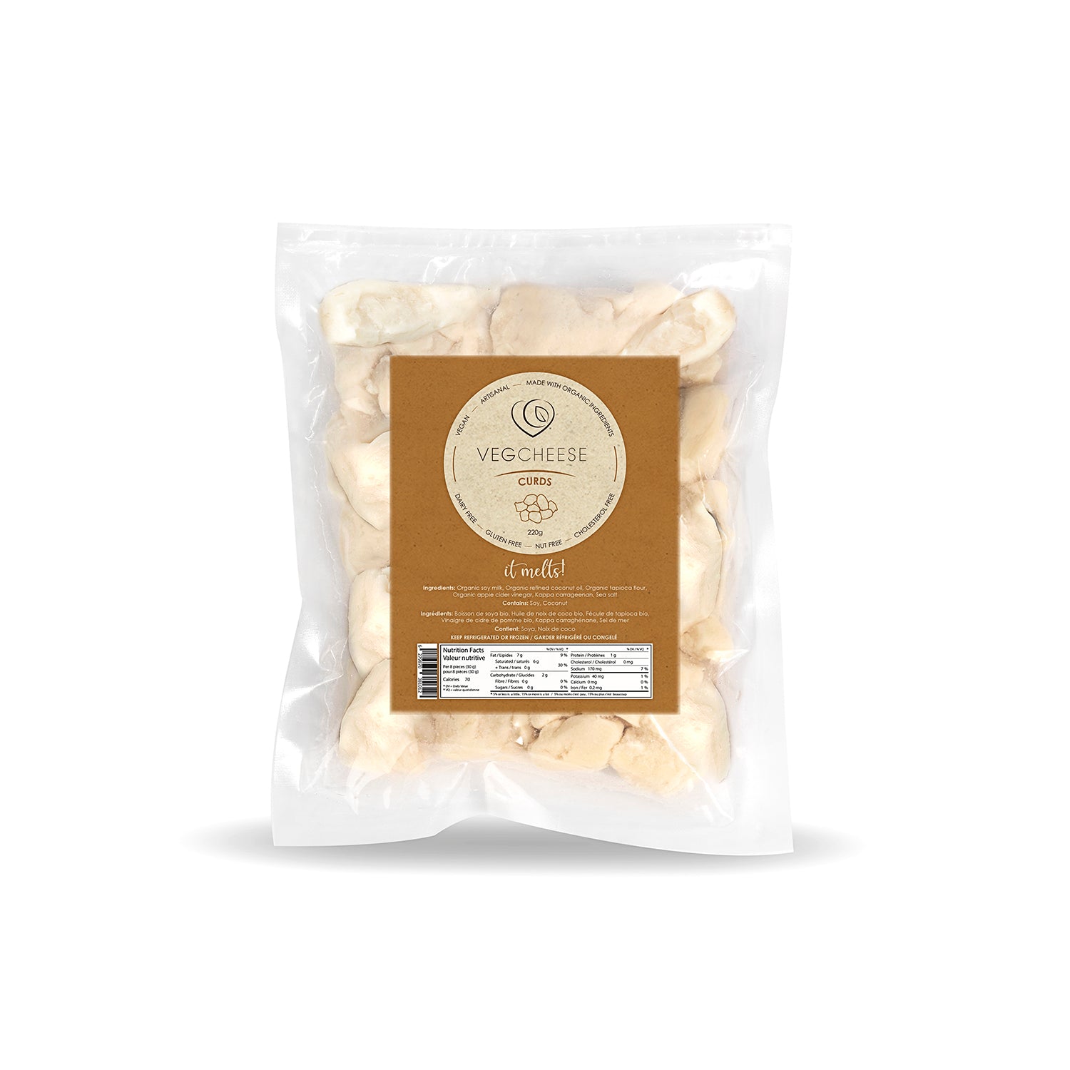 Vegcheese Curds - 220g
