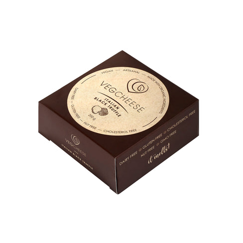 CLEARANCE - Vegcheese Italian Black Truffle Cheese - 200g