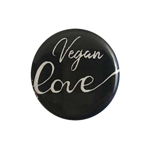 CLEARANCE - Vegan Supply 'Vegan Love' Button