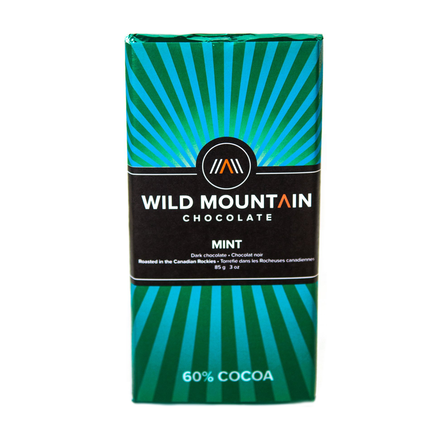 Chocolat à la menthe des montagnes sauvages - 85g