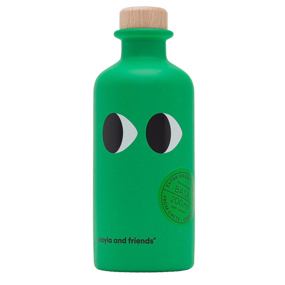 Yiayia and Friends Basil Infused Extra Virgin Olive Oil - 200ml