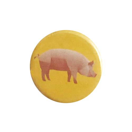 Vegan Supply 'Piggy' Button