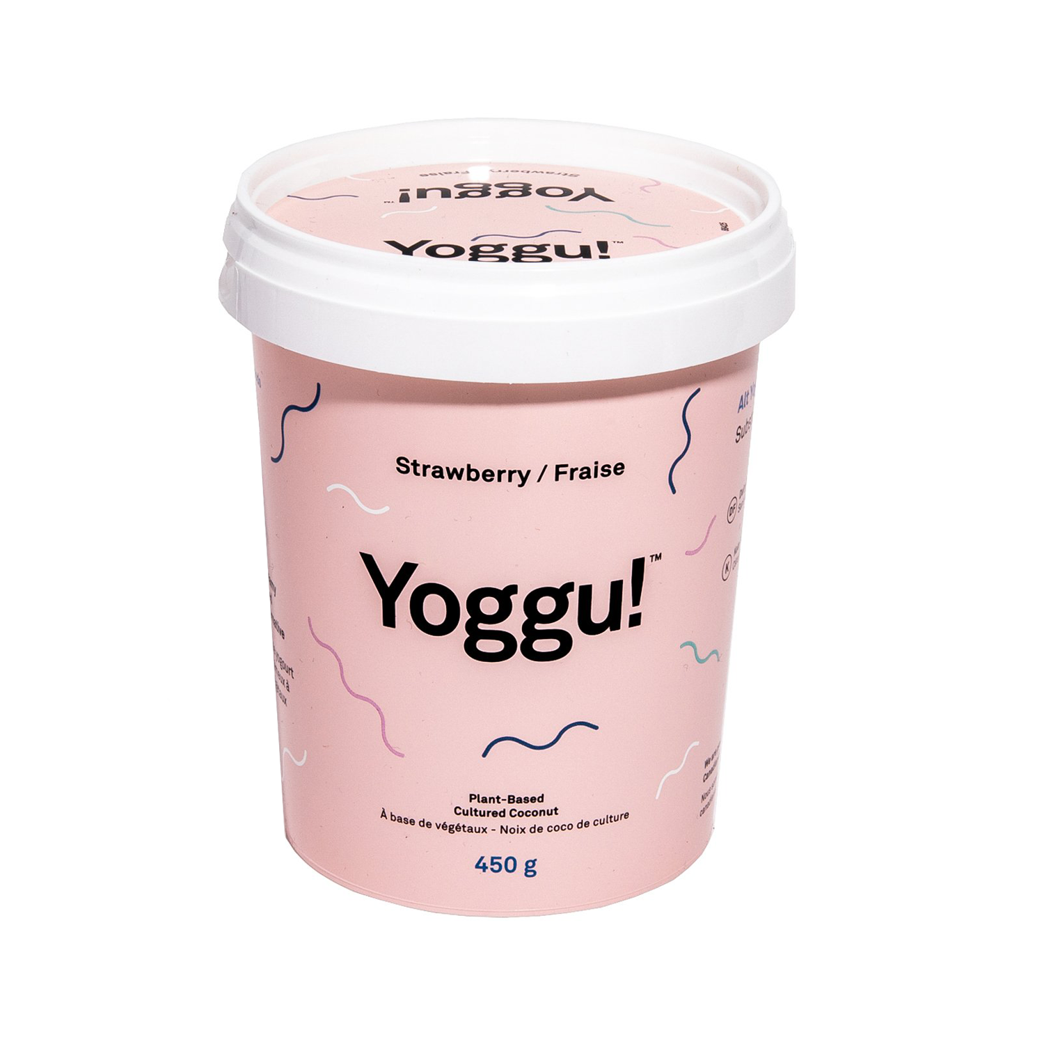 Yoggu Strawberry Coconut Yogurt - 450g