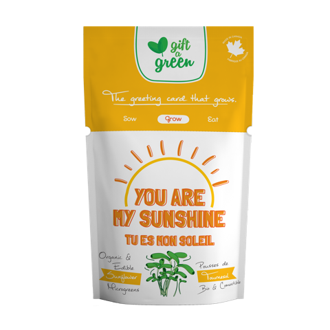 CLEARANCE - Gift a Green Microgreens Greeting Card