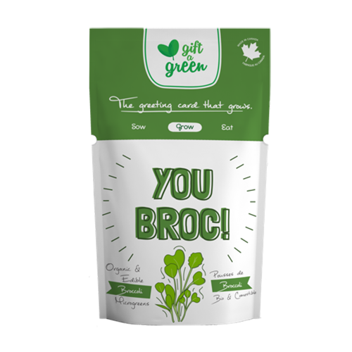 CLEARANCE - Gift a Green Microgreens Greeting Card