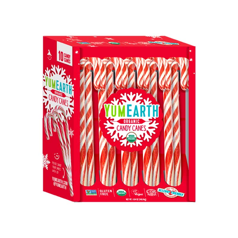 YumEarth Organic Candy Canes - 140g