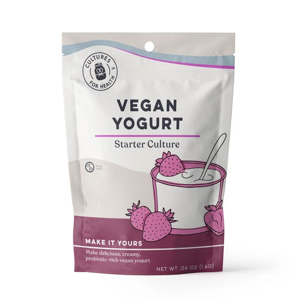 Cultures For Health Vegan Yogurt Starter Culture Single - 1.6g