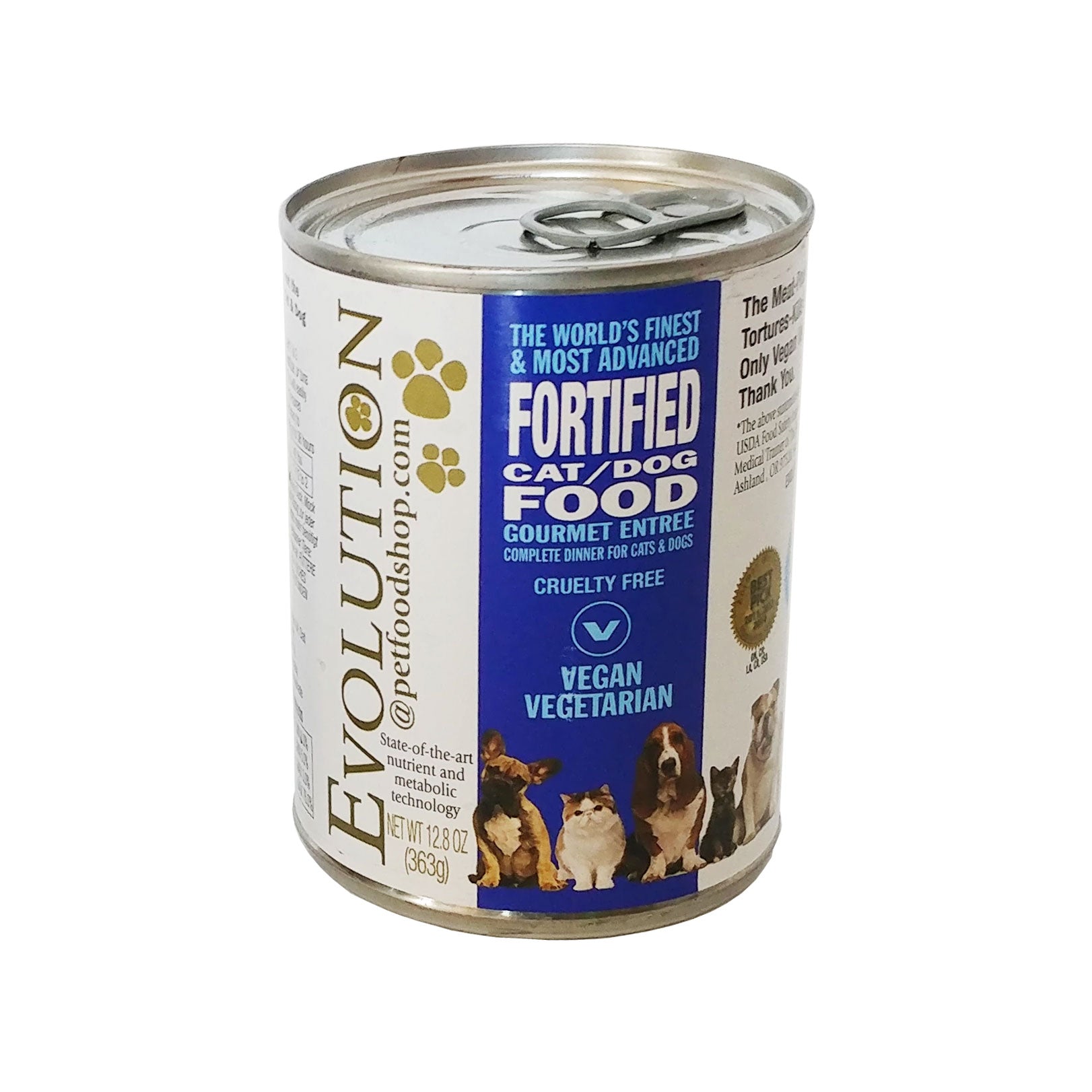 Evolution Gourmet Entree Cat & Dog Food Blue Can - 363g