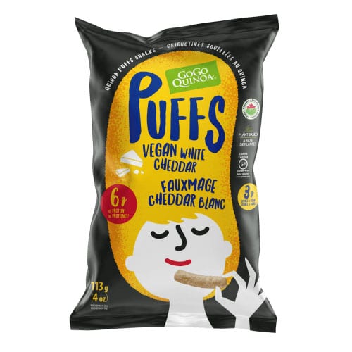 Gogo Quinoa White Cheddar Puffs - 113g