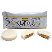Tasses au beurre d'arachide et au chocolat blanc Go Max Go Cleo's