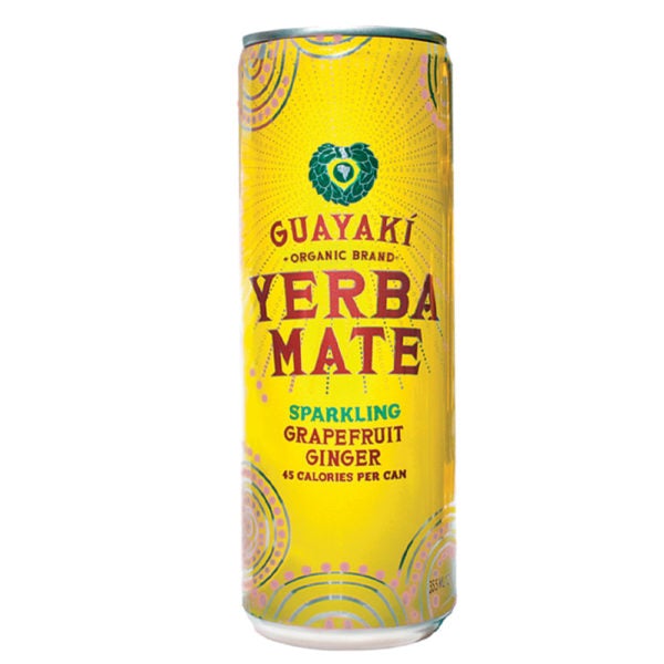 Guayaki Yerba Mate Pétillant Pamplemousse Canette - 355ml