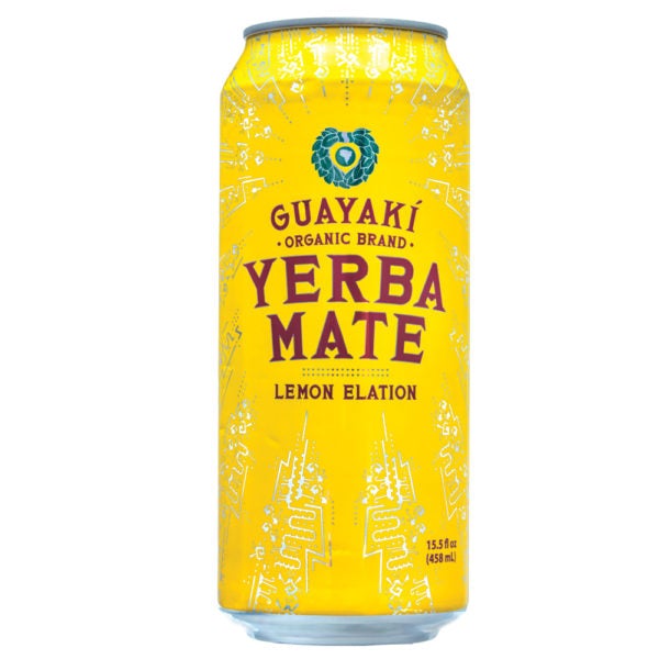 Guayaki Yerba Mate Lemon Elation Can - 458ml – Vegan Supply