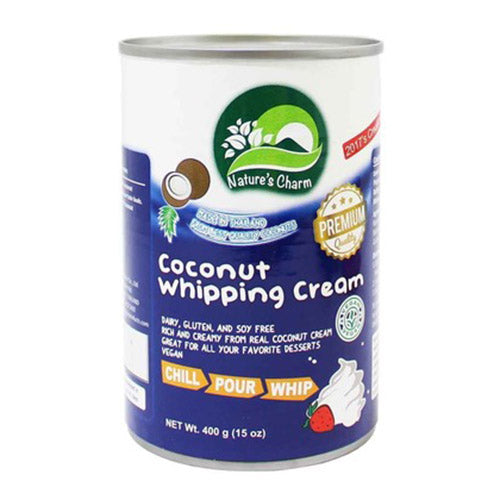 Nature's Charm Coconut Whipping Cream - 400ml