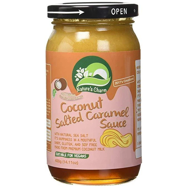 Nature's Charm Salted Coconut Caramel Sauce - 400g