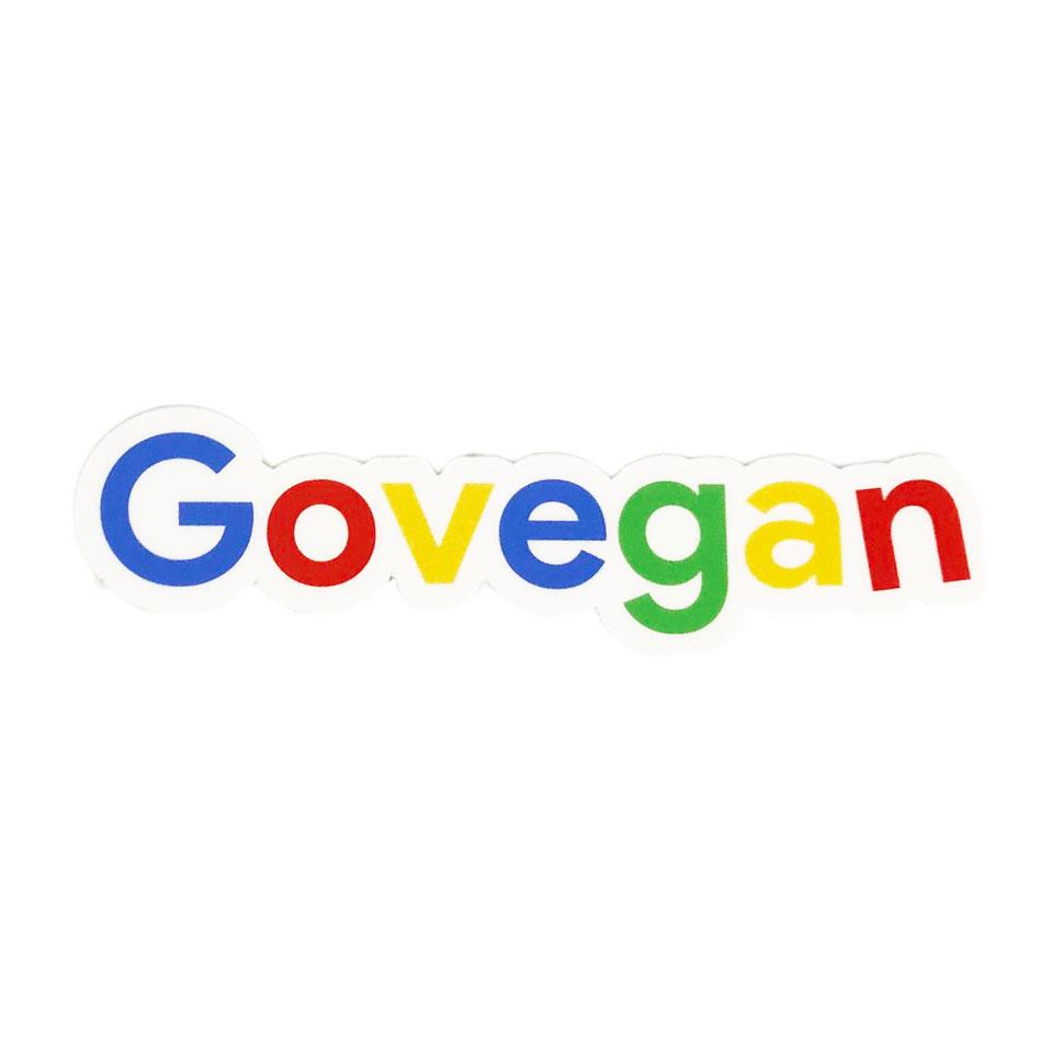 CLEARANCE - Plant Active 'Go Vegan' Sticker