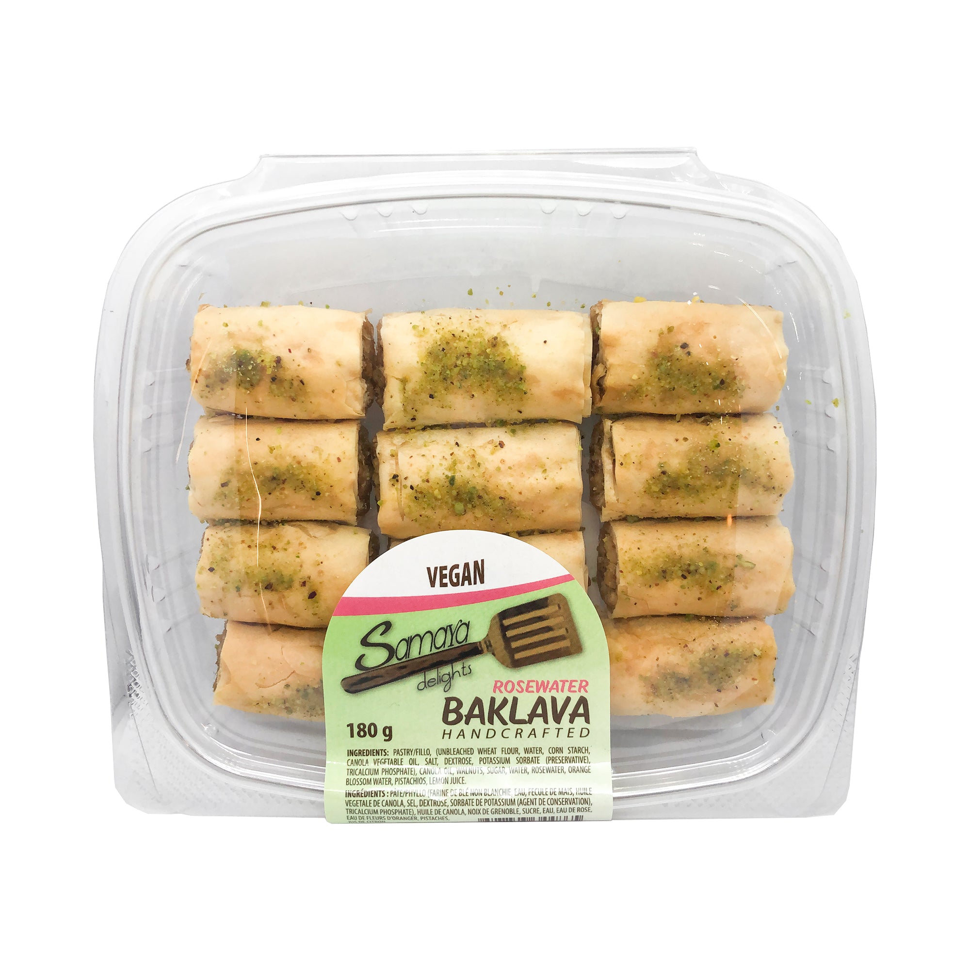 Samaya Délices Baklava à l'Eau de Rose - 180g