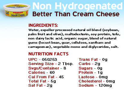 Tofutti nature meilleur que le fromage à la crème - 227g