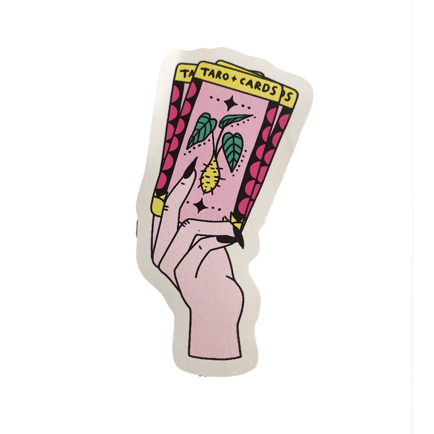 Vegan Supply 'Taro Cards' Sticker