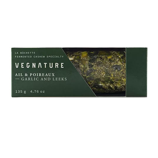 Vegnature La Buchette Garlic and Leeks Goat Cheese - 135g